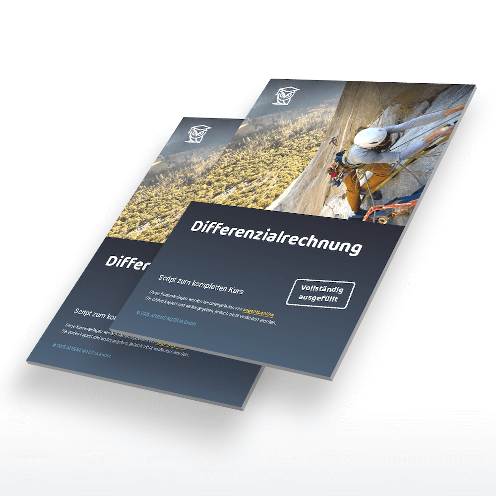 Workbook Differenzialrechnung