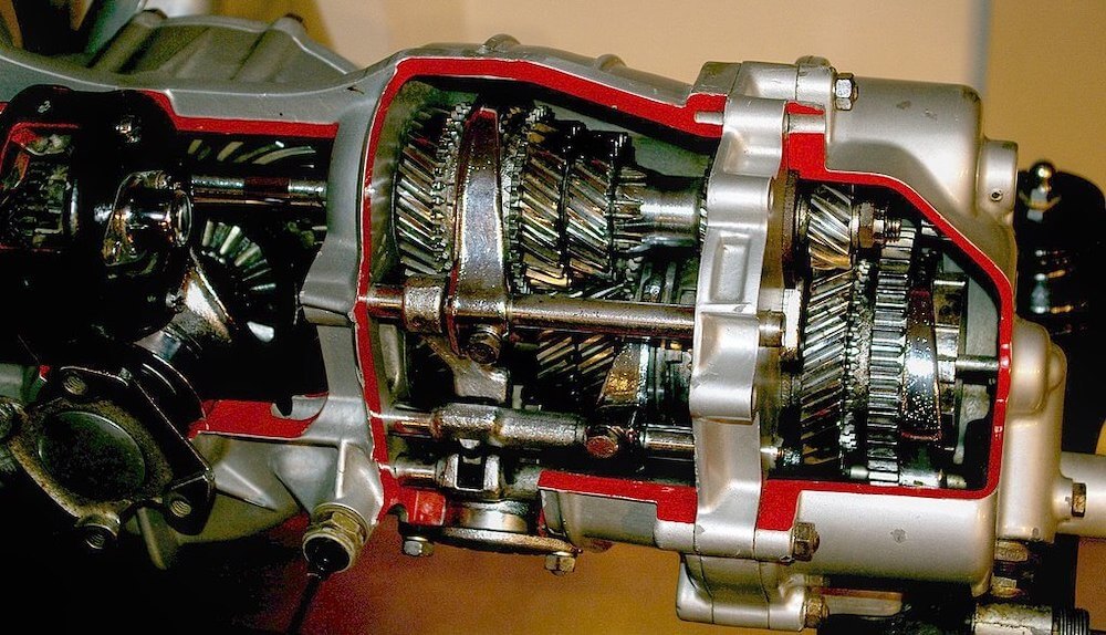 Kraftwandler: Autogetriebe eines Porsche, Image by Geek3, CC BY-SA 3.0