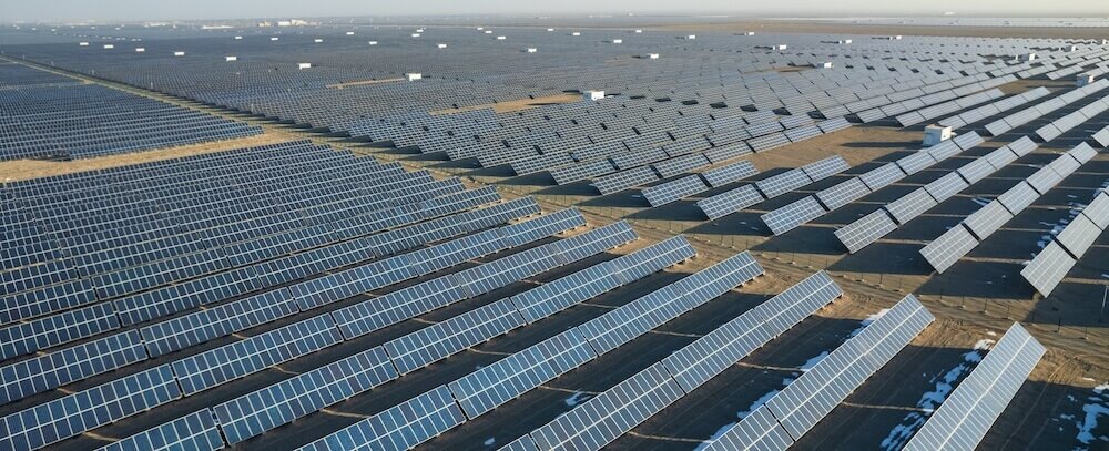 Energietransport in Wellen (Solaranlage)