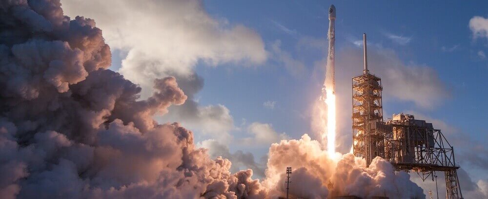 Newtons Drittes Gesetz (Rakete)