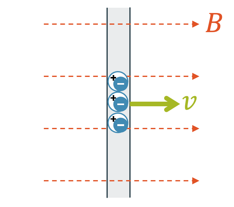 Keine Induktion bei Bewegung parallel zum Magnetfeld