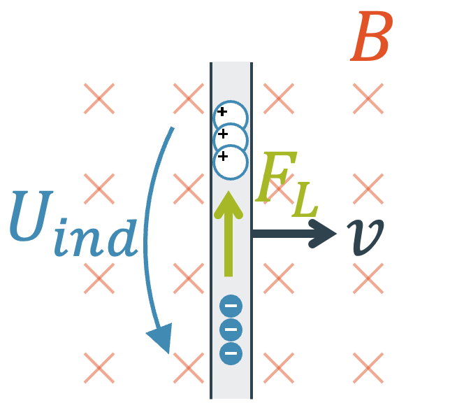 Generator als umgekehrter Elektromotor (Induktion)