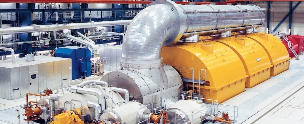 Generator im thermischen Kraftwerk