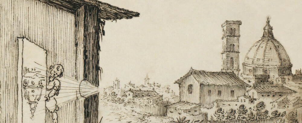 Camera Obscura (Prinzip der Lochkamera)